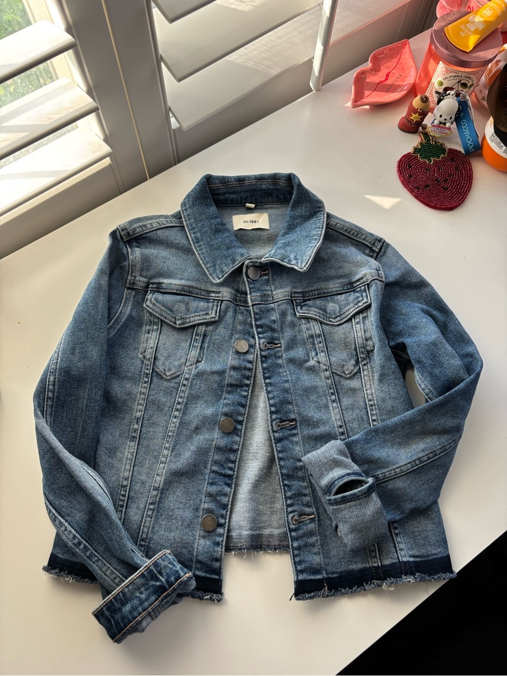 DL1961 Girls’ Denim Jacket Medium